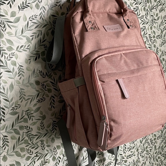 Stylish Pink Backpack - Picture 2 of 13